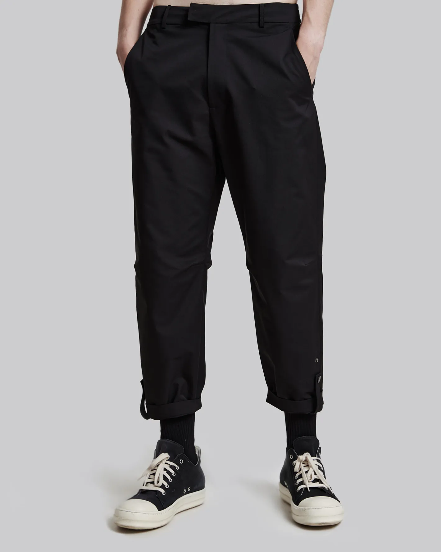 Outlet 1 × Ankle-Adjustable Pants Man Standard Trousers