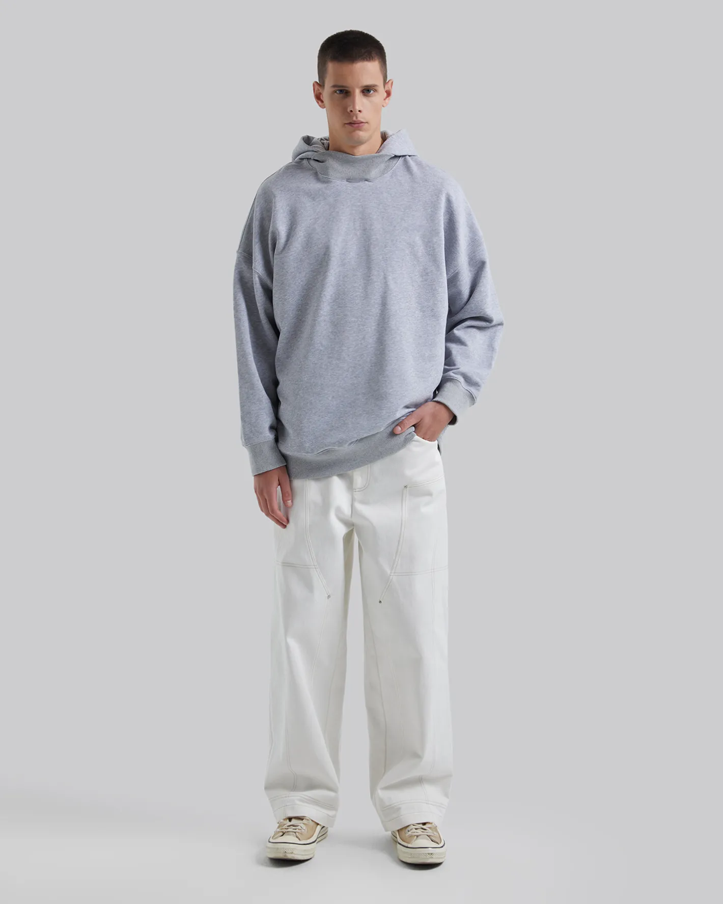 Cheap Cotton Oversized Letter Hoodie Man Standard