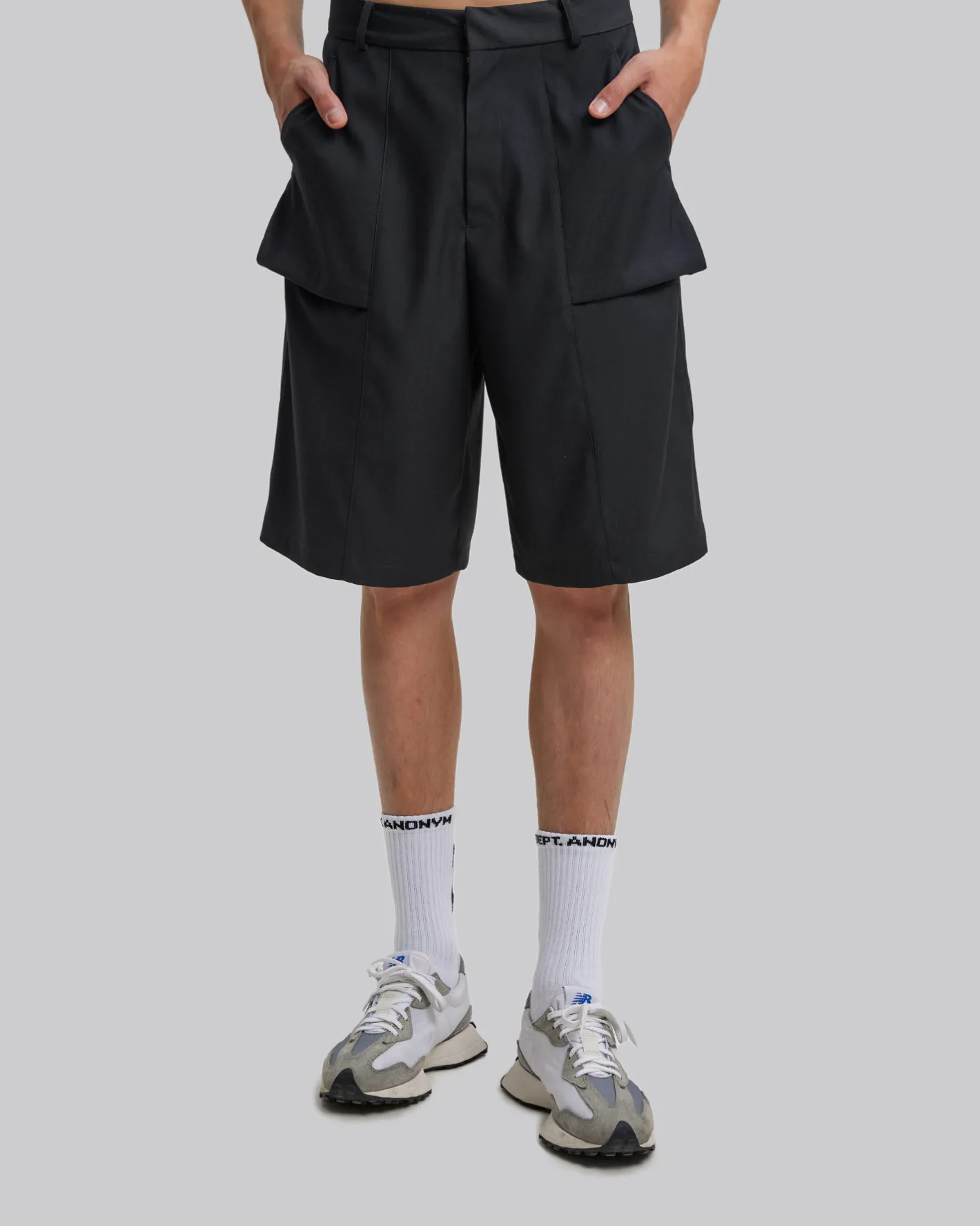 Sale Formalwear Paneled Shorts Man Shorts