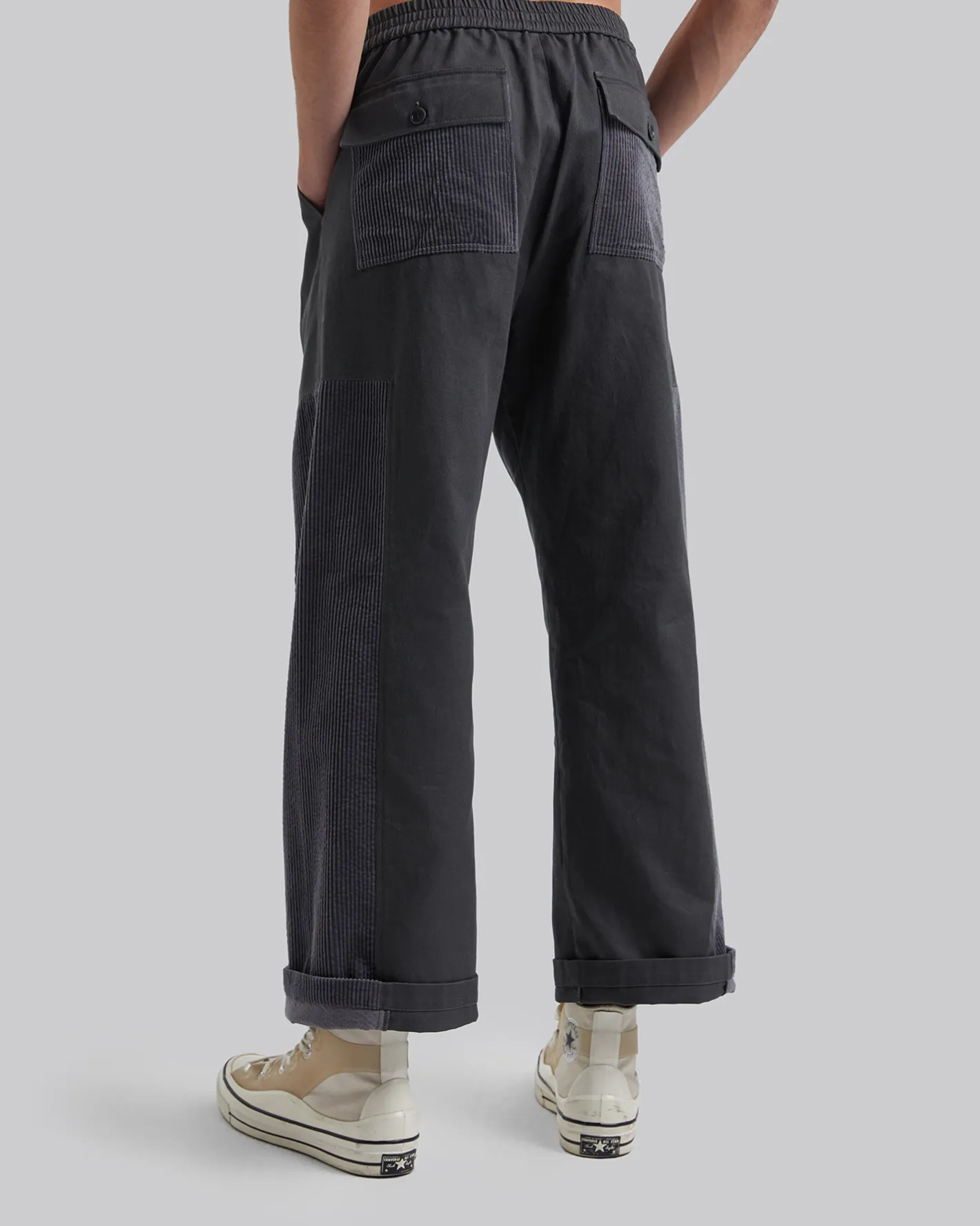 Cheap Loose-Fit Suit Pants Man Standard Trousers