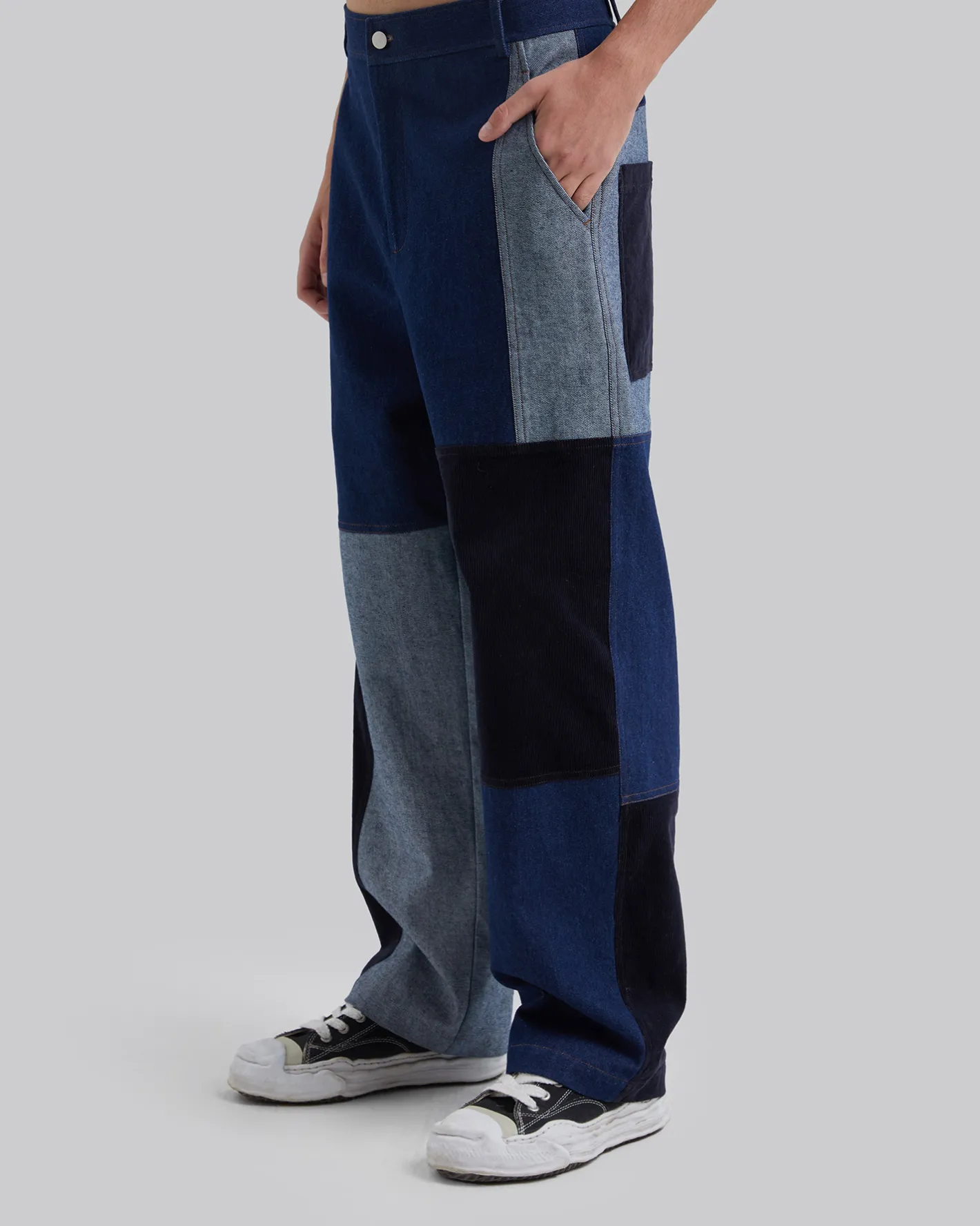 Best Sale Patchwork Pants Man Standard Trousers