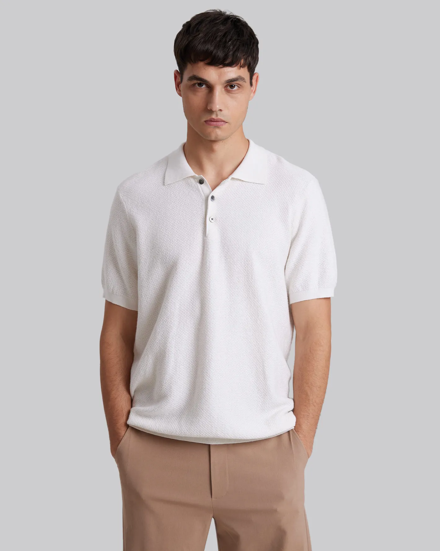 Sale Short-Sleeved Polo Tee Man Standard