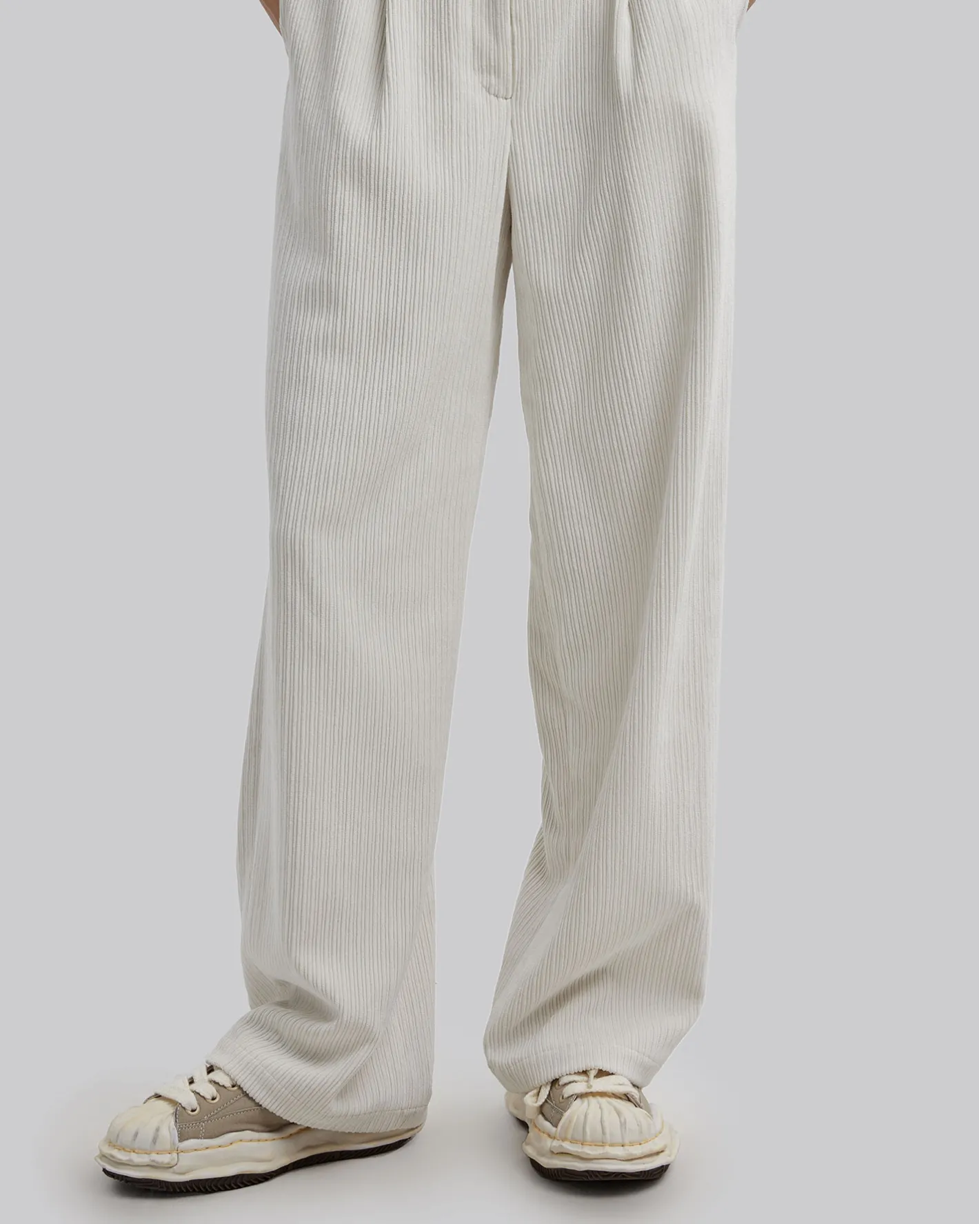 Clearance 1 × Straight & Roomy Pants Man Standard Trousers