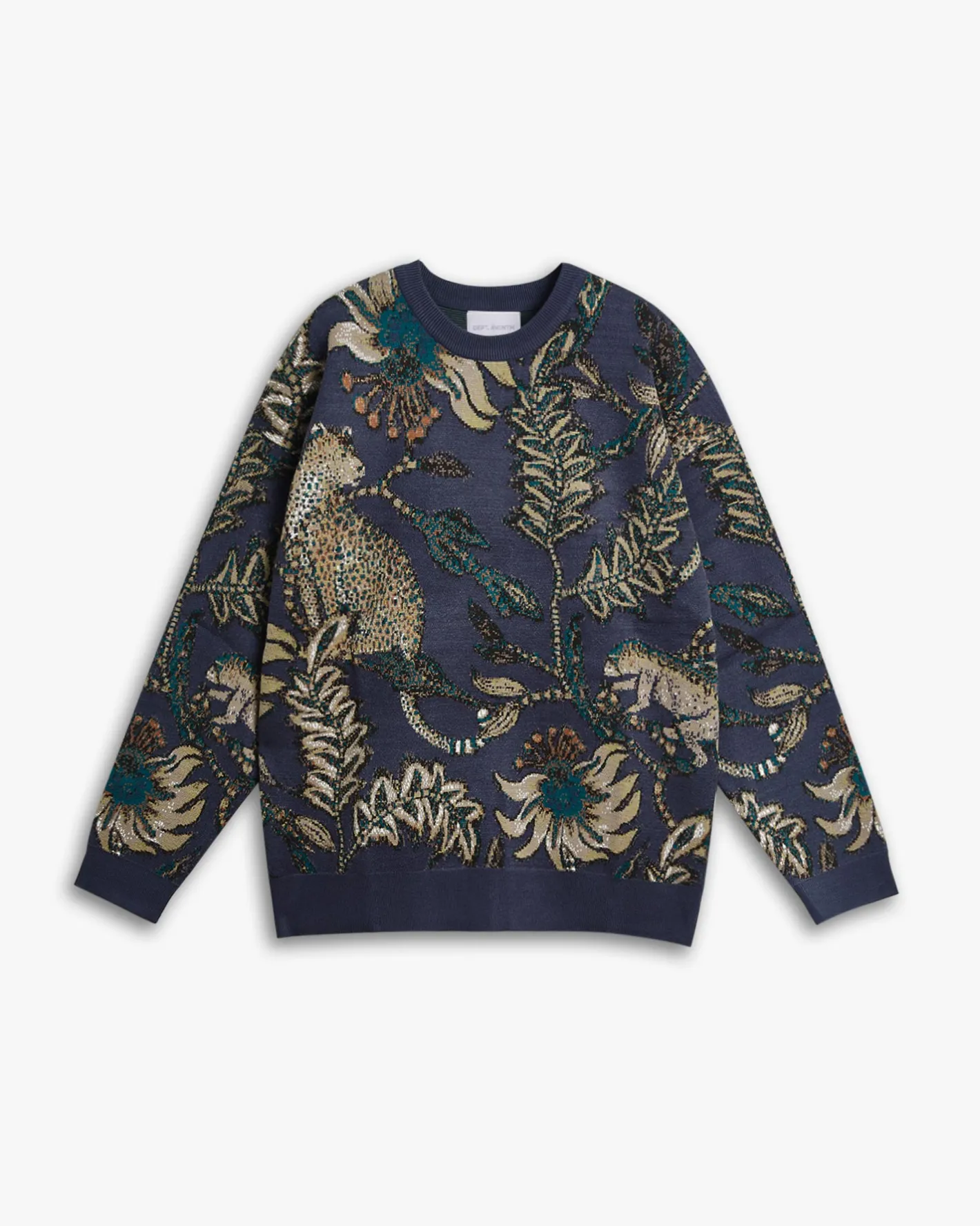 Cheap Sweatshirt With Animal & Plant Graphics Man Thicker